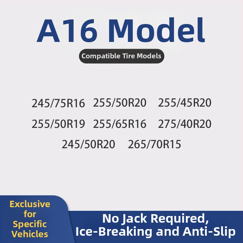 Lanțuri universale din cauciuc pentru anvelope, model Universal, potrivite pentru anvelope 145–275, greutate 2,9 kg