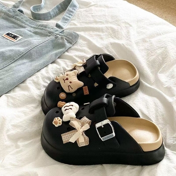 Ženske EVA klompe s debelim potplatom Baotou – protuklizne, anti miris, ljetne svakodnevne papuče