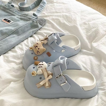 Ženske EVA klompe s debelim potplatom Baotou – protuklizne, anti miris, ljetne svakodnevne papuče