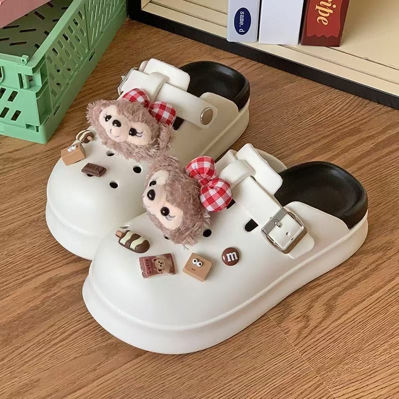 Ženske EVA klompe s debelim potplatom Baotou – protuklizne, anti miris, ljetne svakodnevne papuče