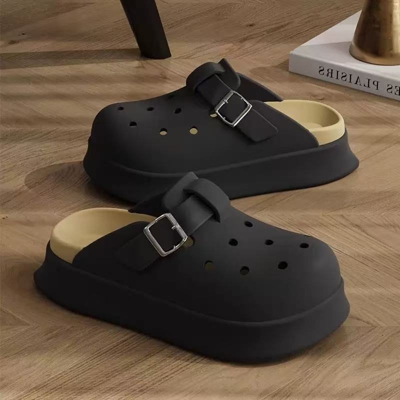 Ženske EVA klompe s debelim potplatom Baotou – protuklizne, anti miris, ljetne svakodnevne papuče