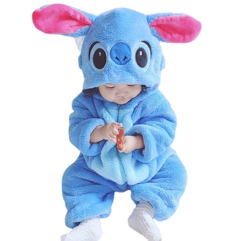 Unisex βρεφικό ολόσωμο φορμάκι με κουκούλα, μακριά μανίκια, ύφασμα φλανελ πολυεστέρα – για άνοιξη, φθινοπωρο και χειμώνα, μάρκα Tolo Rabbit