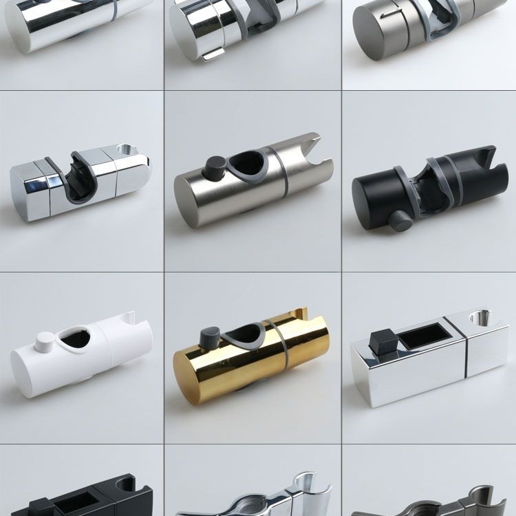 Držiak sprchy s nastaviteľným ramenom, univerzálny držiak sprchy, ABS materiál, dažďová funkcia