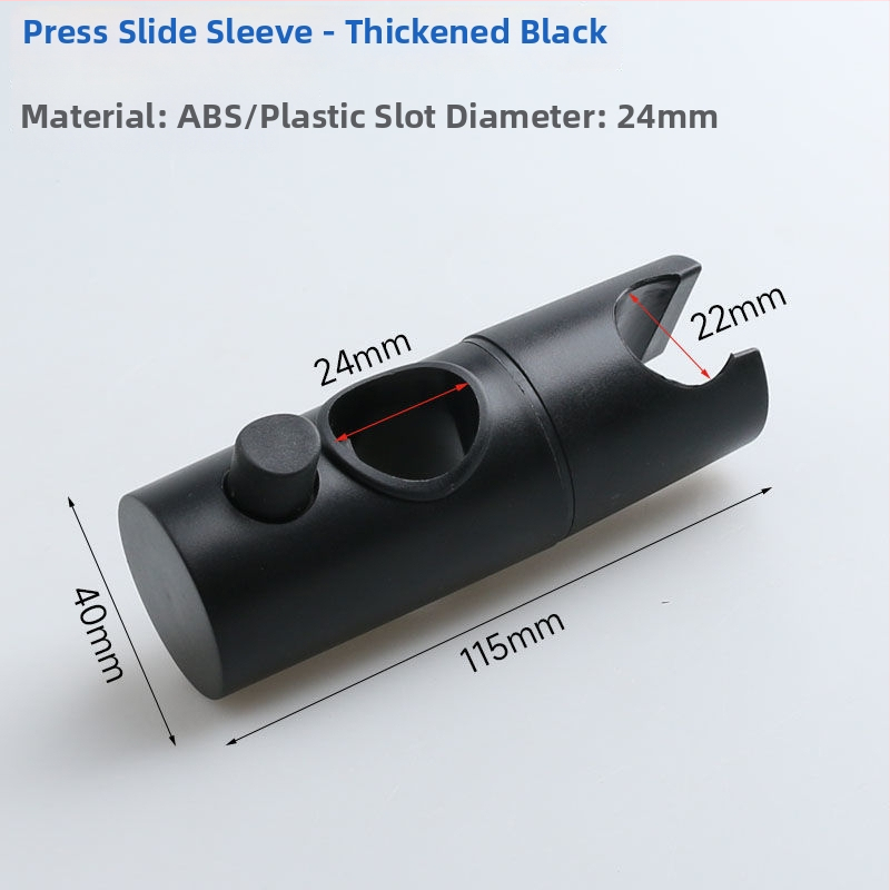 Držiak sprchy s nastaviteľným ramenom, univerzálny držiak sprchy, ABS materiál, dažďová funkcia