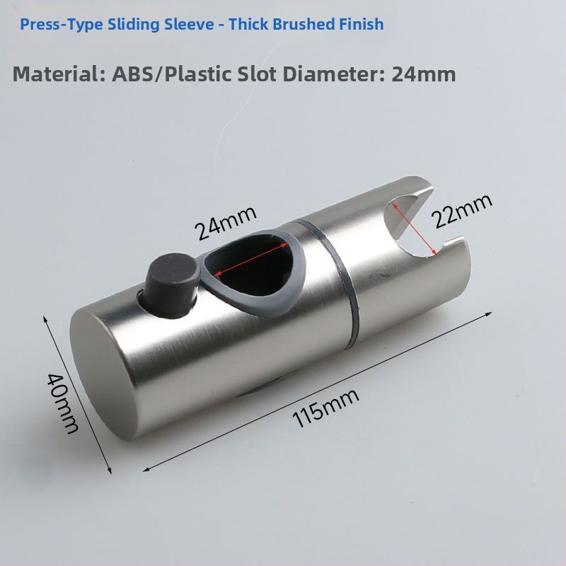 Držiak sprchy s nastaviteľným ramenom, univerzálny držiak sprchy, ABS materiál, dažďová funkcia