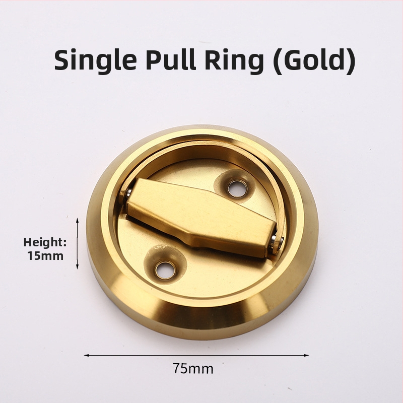 Skrytý zámok pre vnútorné dvere so zaobleným držadlom – zliatina zinok, model Invisible door lock