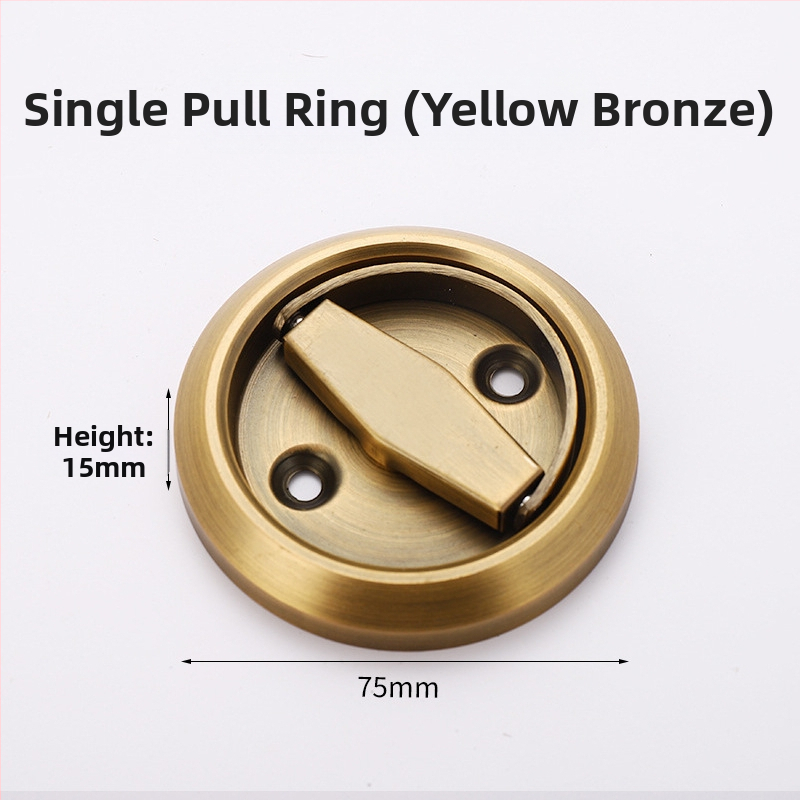 Skrytý zámok pre vnútorné dvere so zaobleným držadlom – zliatina zinok, model Invisible door lock