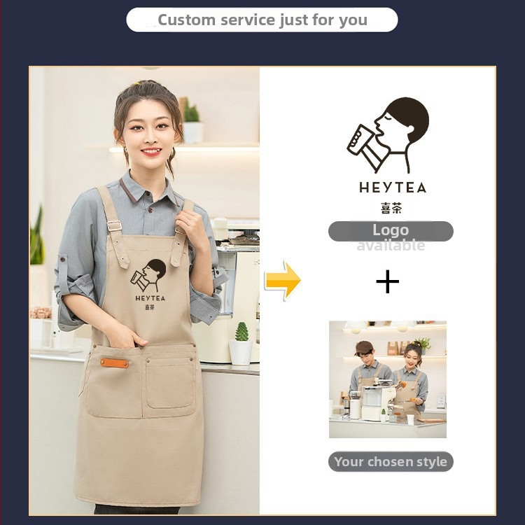 Αδιάβροχο ποδιά χωρίς μανίκια για catering - Πολυεστέρας, μοντέρνος απλός σχεδιασμός