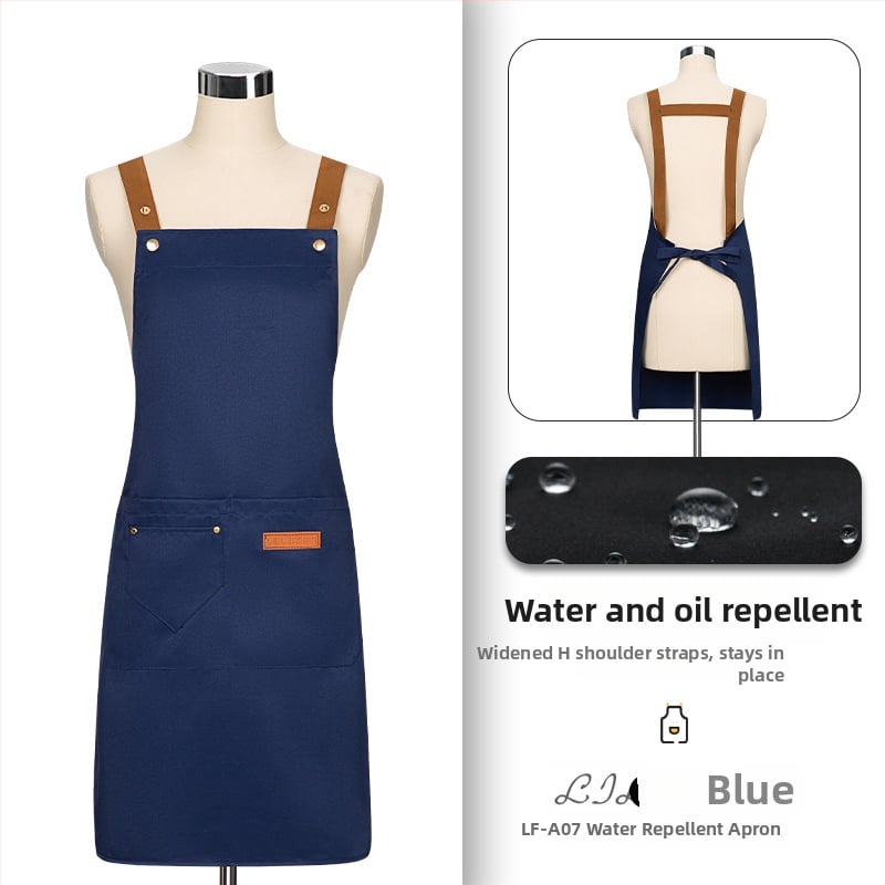 Αδιάβροχο ποδιά χωρίς μανίκια για catering - Πολυεστέρας, μοντέρνος απλός σχεδιασμός