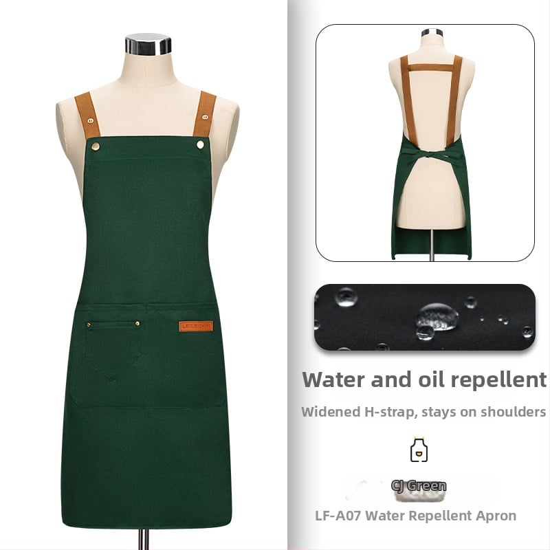 Αδιάβροχο ποδιά χωρίς μανίκια για catering - Πολυεστέρας, μοντέρνος απλός σχεδιασμός