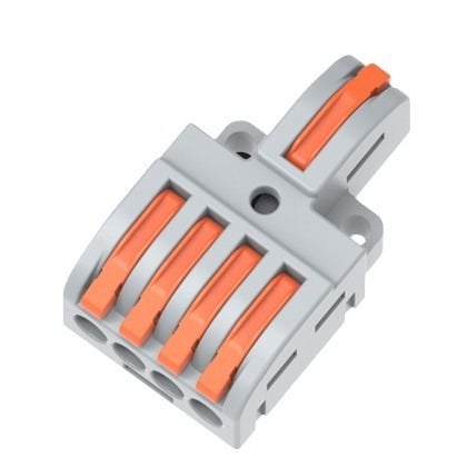LT-123 Push-In Διακλαδωτής Τερματικού Μπλοκ για Στερεά Καλώδια
