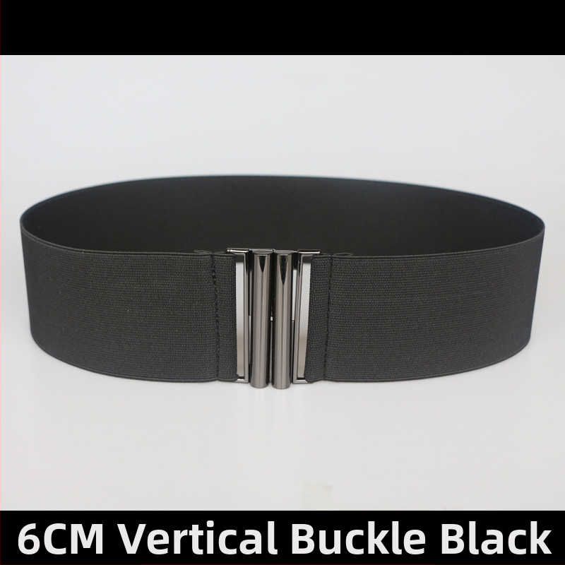 Centură elastică pentru talie, pentru rochie, cu dungi, cu buclă simplă, textură moale