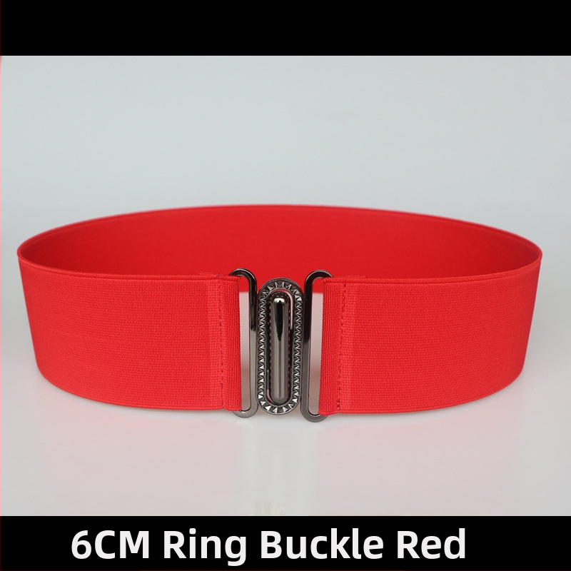 Centură elastică pentru talie, pentru rochie, cu dungi, cu buclă simplă, textură moale