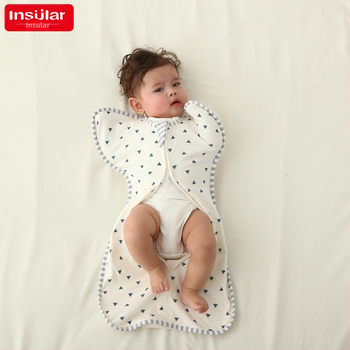 Βρεφικός υπνόσακος από 95%+ βαμβάκι, αντι-startle σχεδίαση, αποσπώμενα μανίκια, τεσσάρων εποχών, φερμουάρ νάιλον