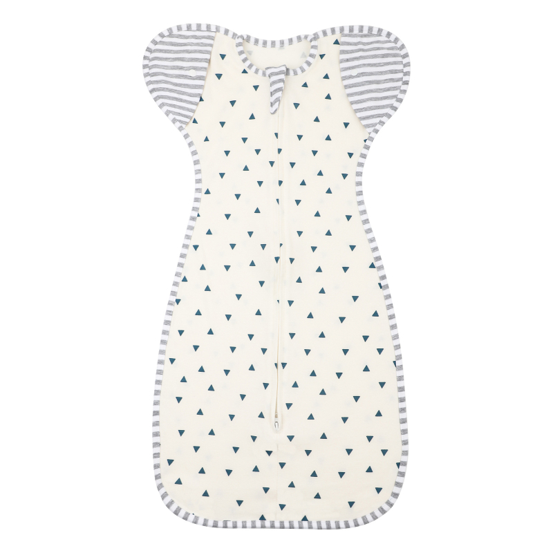 Βρεφικός υπνόσακος από 95%+ βαμβάκι, αντι-startle σχεδίαση, αποσπώμενα μανίκια, τεσσάρων εποχών, φερμουάρ νάιλον