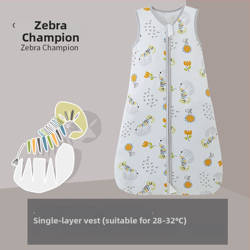 Υπνόσακος μωρού, σε στυλ γιλέκου, 95% βαμβάκι+, αντιβακτηριακός, σχέδιο καρτούν