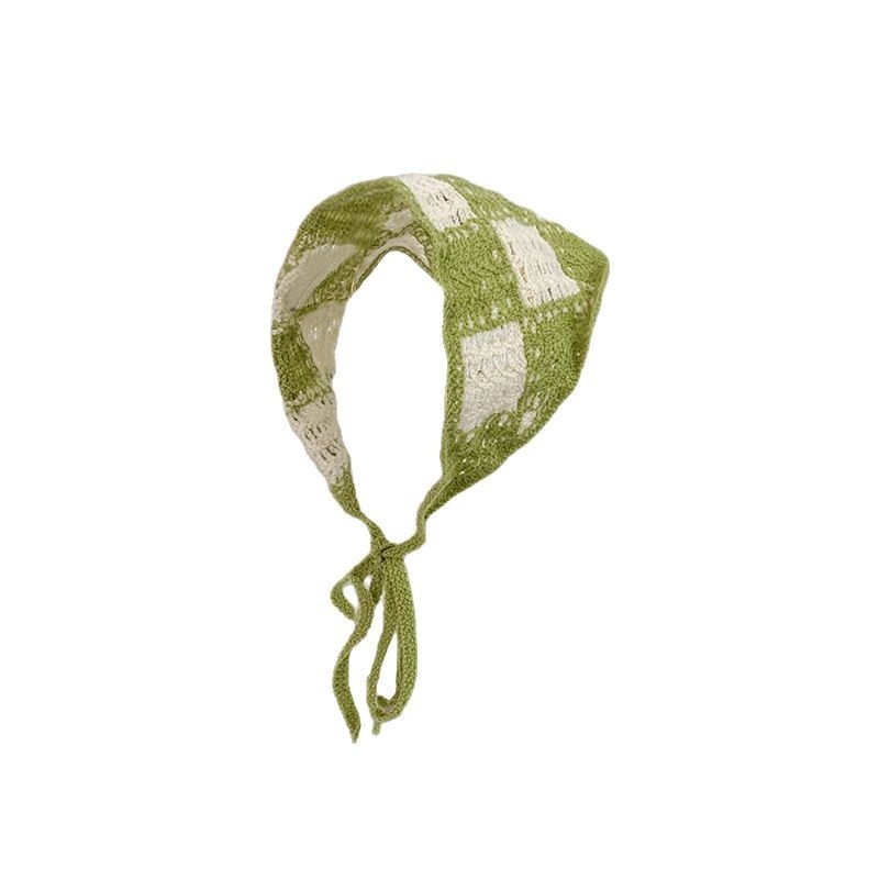 Koreai-stílusú, uniszex, akril fejpánt, geometriai mintával