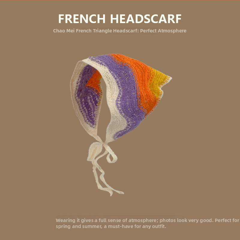 Koreai-stílusú, uniszex, akril fejpánt, geometriai mintával