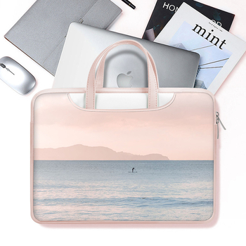 Geantă pentru laptop din PU piele, impermeabilă, rezistentă la abraziune, absorbție a șocurilor, imprimeu anime
