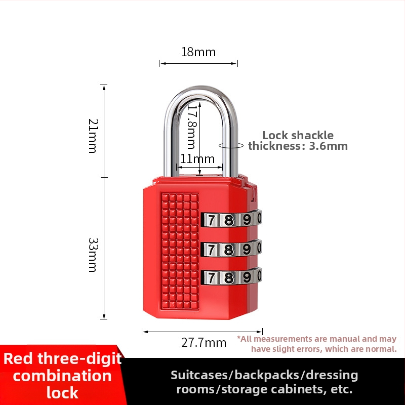 Štvordigitový kovový zámok s heslom, Model 06, univerzálny dizajn, vhodný pre internátne skrinky a dvere skríň, suterén a garáž.