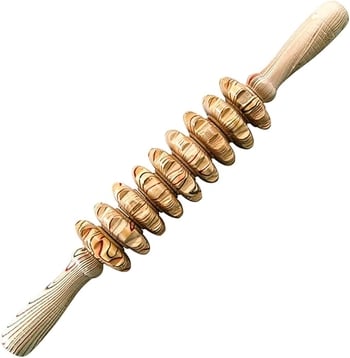 Дървен масажор, Дълбок масаж, 38 см