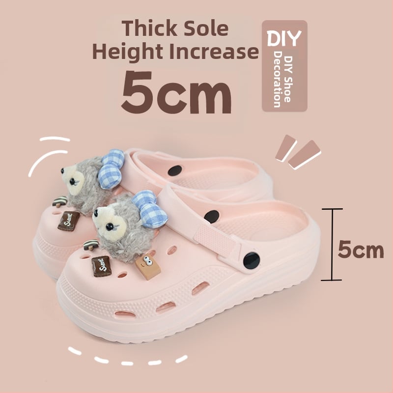 Pantofi de grădină unisex cu partea superioară EVA, respirabili, talpă cu bule