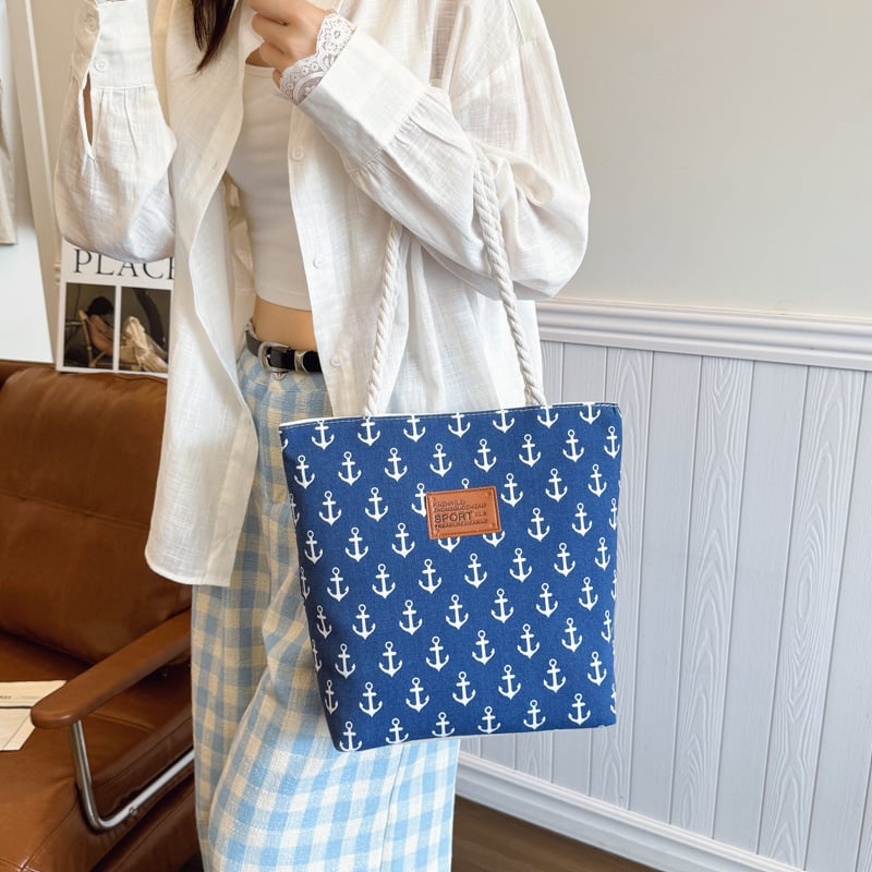 Plátená tote taška pre mestský štýl, model Mj6678, zapínanie na zips, podšívka polyesteru