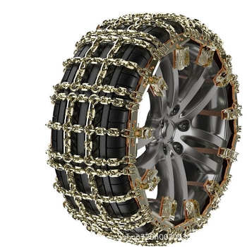 Șine antiderapante din aliaj pentru anvelope de zăpadă, universale pentru sedanuri, SUV-uri și off-road, 1 kg