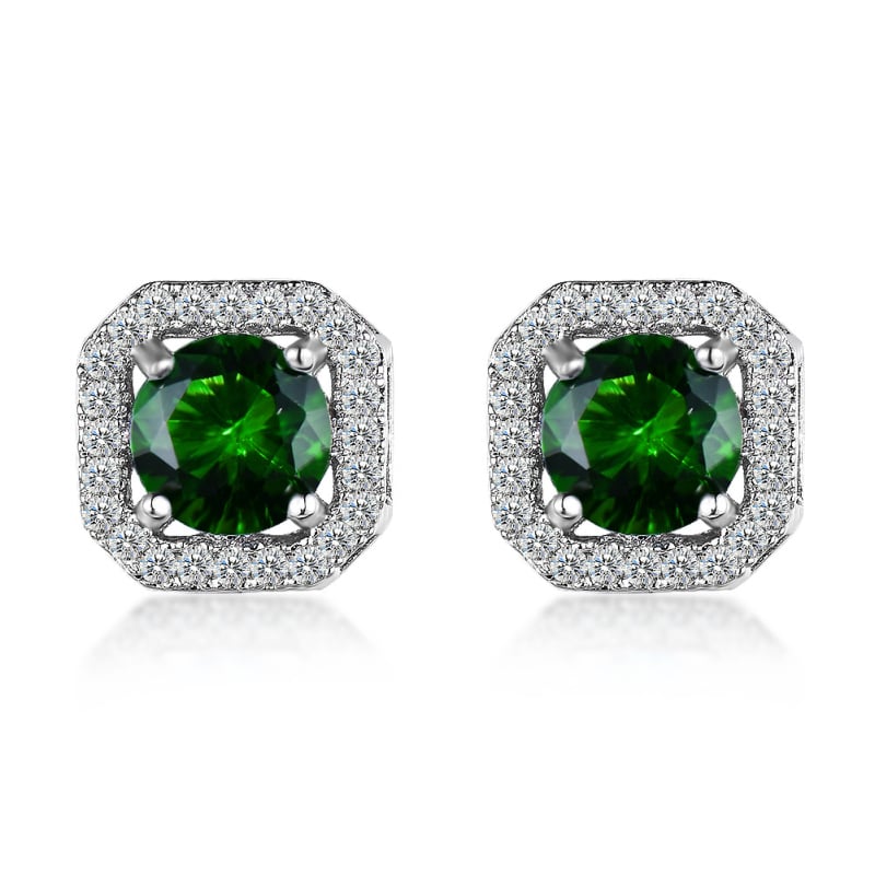 Réz fülbevalók, electroplattált, koreai stílusú, friss és édes