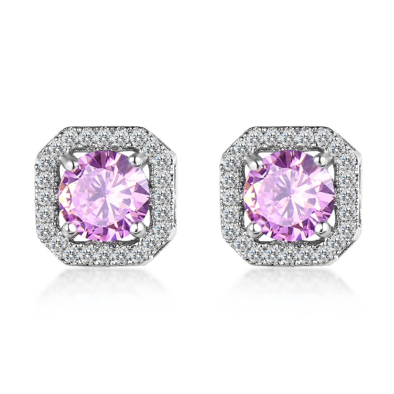 Réz fülbevalók, electroplattált, koreai stílusú, friss és édes