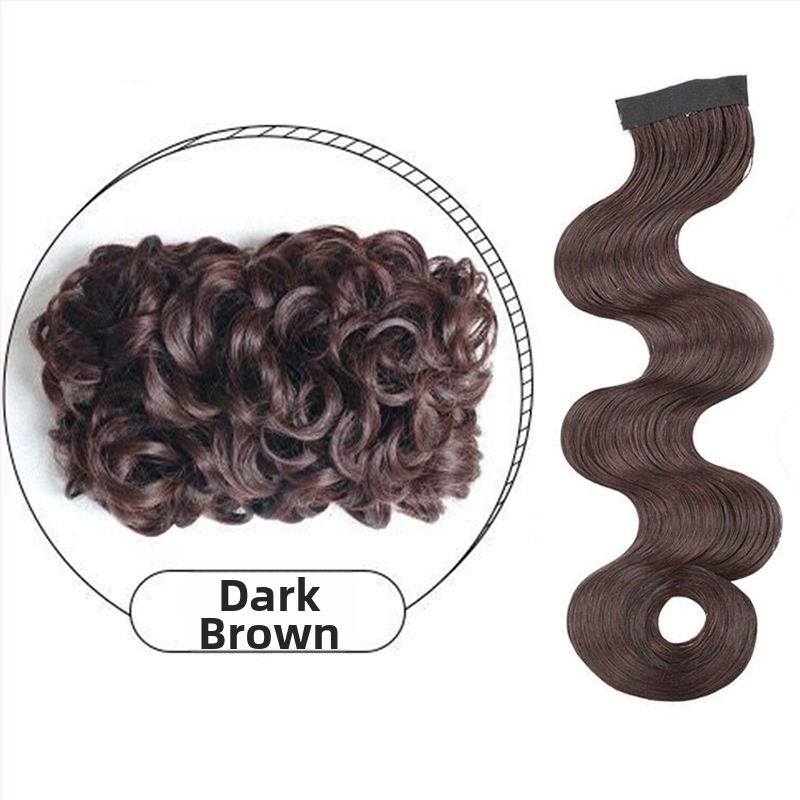 Перука с челка Yuxinde — високотемпературна коса, оформяне за оформяне, античен стил големи вълни, прегънати чела в стил Република Китай, вдъхновена от стар Шанхай