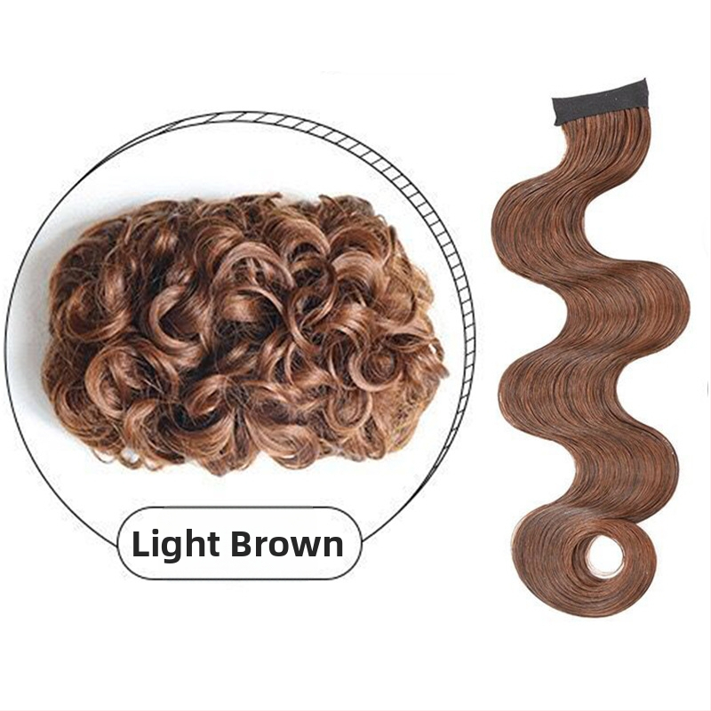 Перука с челка Yuxinde — високотемпературна коса, оформяне за оформяне, античен стил големи вълни, прегънати чела в стил Република Китай, вдъхновена от стар Шанхай