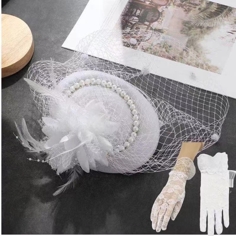 Перука с челка Yuxinde — високотемпературна коса, оформяне за оформяне, античен стил големи вълни, прегънати чела в стил Република Китай, вдъхновена от стар Шанхай