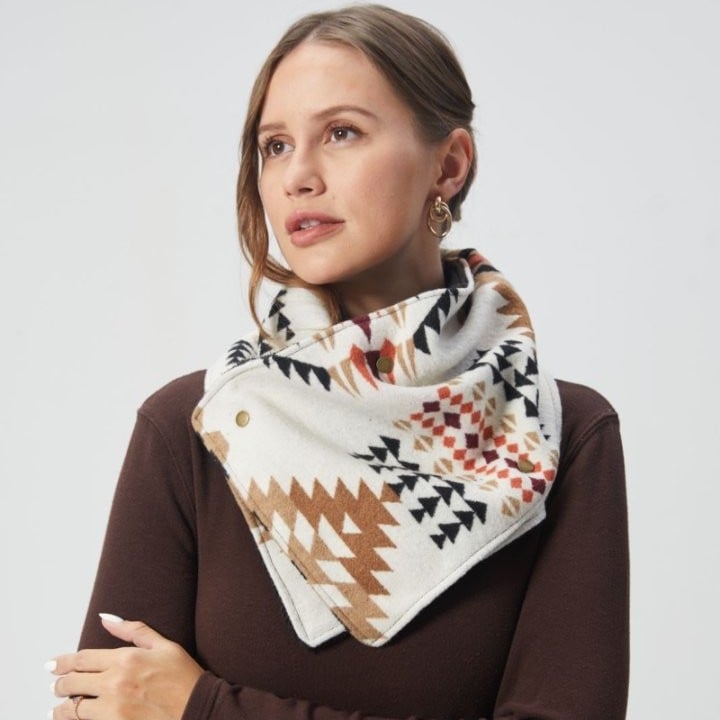 Σάλι Bohemian στυλ, 100% βισκόζη, warp-knit, διατηρεί τη ζεστασιά, για φθινόπωρο, λανσαρισμένο άνοιξη 2025