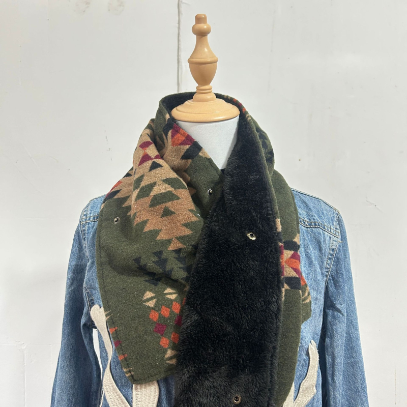 Σάλι Bohemian στυλ, 100% βισκόζη, warp-knit, διατηρεί τη ζεστασιά, για φθινόπωρο, λανσαρισμένο άνοιξη 2025