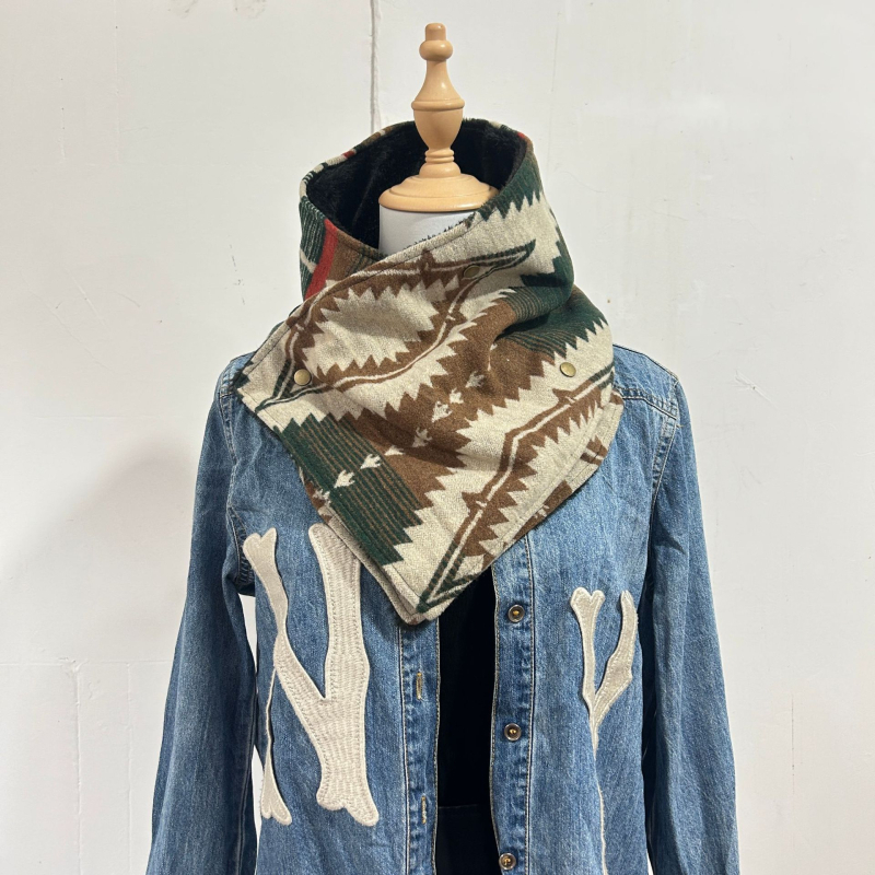 Σάλι Bohemian στυλ, 100% βισκόζη, warp-knit, διατηρεί τη ζεστασιά, για φθινόπωρο, λανσαρισμένο άνοιξη 2025