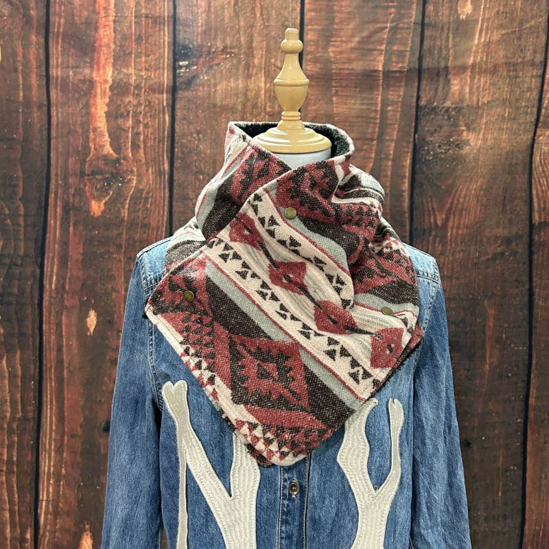 Σάλι Bohemian στυλ, 100% βισκόζη, warp-knit, διατηρεί τη ζεστασιά, για φθινόπωρο, λανσαρισμένο άνοιξη 2025