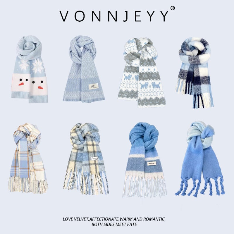 Γυναικείος χειμερινός φουλάρι — warp-knitted, διατηρεί τη θερμότητα, χειμώνας, κύριο ύφασμα >96%, Προέλευση: Χανγκζού, μοντέρνος αστικός στυλ