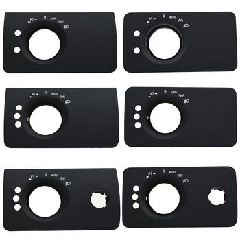 Panel prepínača svetlometov pre Mercedes-Benz R-Class – ABS, kompatibilný s ML/GL, kryt palubnej dosky, Snap-On inštalácia