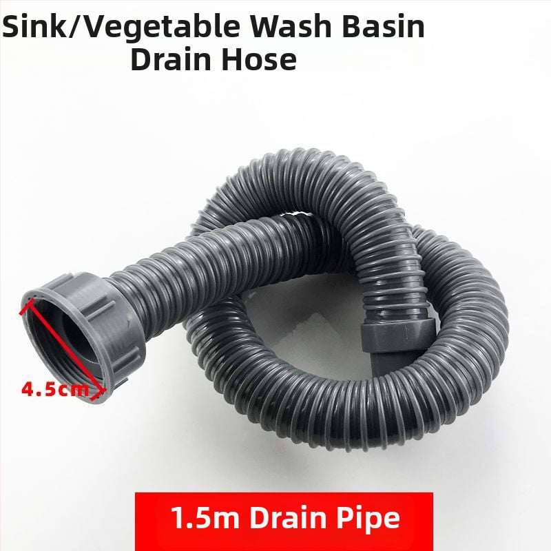 Медна дренажна тръба за кухненска мивка – комплект за двойни корита, CE сертифицирани фитинги