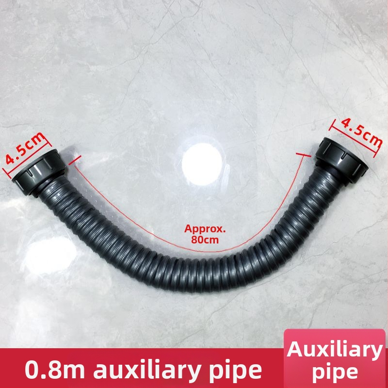Медна дренажна тръба за кухненска мивка – комплект за двойни корита, CE сертифицирани фитинги