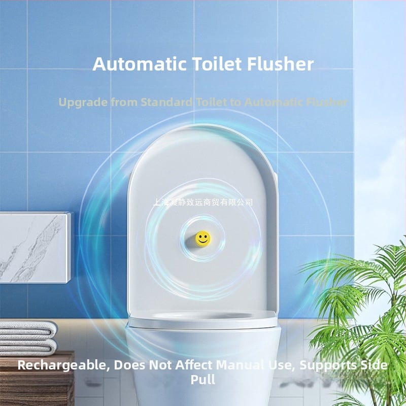 WC automatikus öblítő érzékelő – intelligens IR, távirányító, ABS, öblítés szifonnal, elrendezés kettős, falba épített lefolyás, modell XHC1, CE tanúsítvány