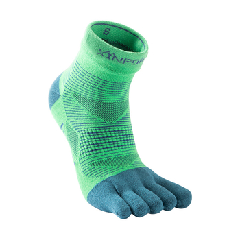 XINPOR петопръстни чорапи за бягане и планински преходи – Coolmax, разделени пръсти, бързо съхнене, против триене