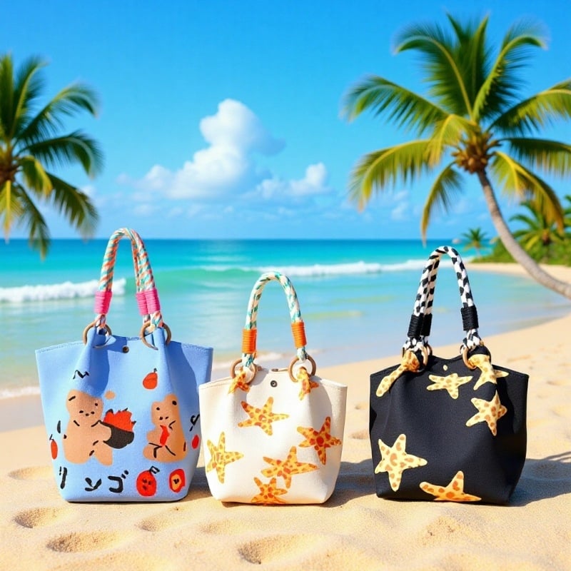 Πλεκτή τσάντα κουβά με μαγνητικό κούμπωμα, χωρίς επένδυση, ανοιχτή τσέπη