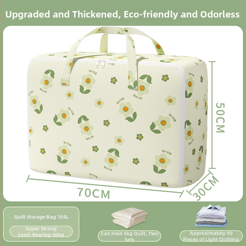 Költöztető táska nagy kapacitású ruhák és paplanok tárolására, cipzárral, por- és nedvességálló, kocka alakú, többfunkciós