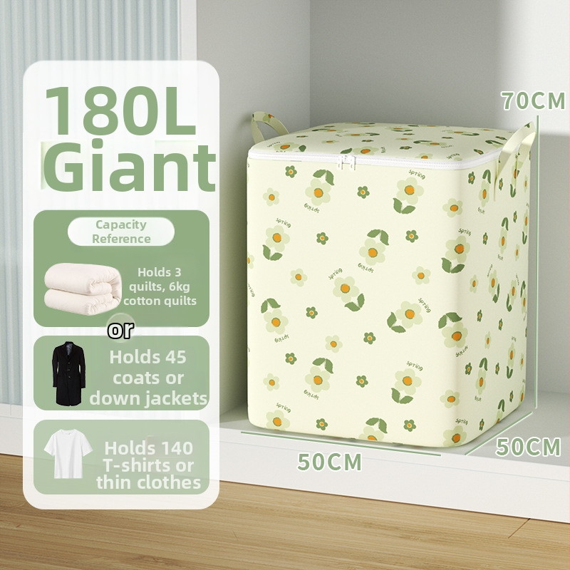 Költöztető táska nagy kapacitású ruhák és paplanok tárolására, cipzárral, por- és nedvességálló, kocka alakú, többfunkciós