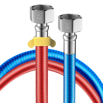 304 неръждаема стомана гъвкав входен маркуч за бойлер, спирален конектор, 1.6 MPa, единична комплектация