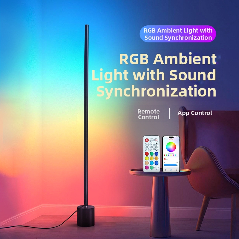 LED állólámpa, nordic stílus, vas test, állítható magasság 10, feszültség 220V