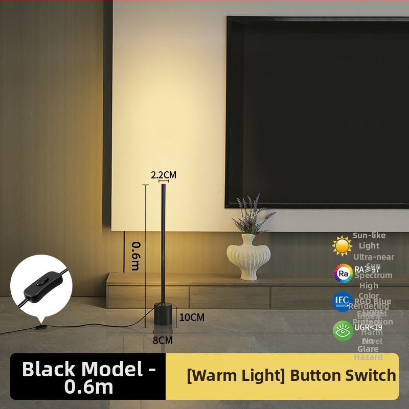 LED állólámpa, nordic stílus, vas test, állítható magasság 10, feszültség 220V