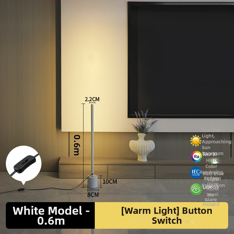 LED állólámpa, nordic stílus, vas test, állítható magasság 10, feszültség 220V